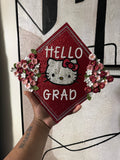 “Hello Grad” Grad Cap Topper
