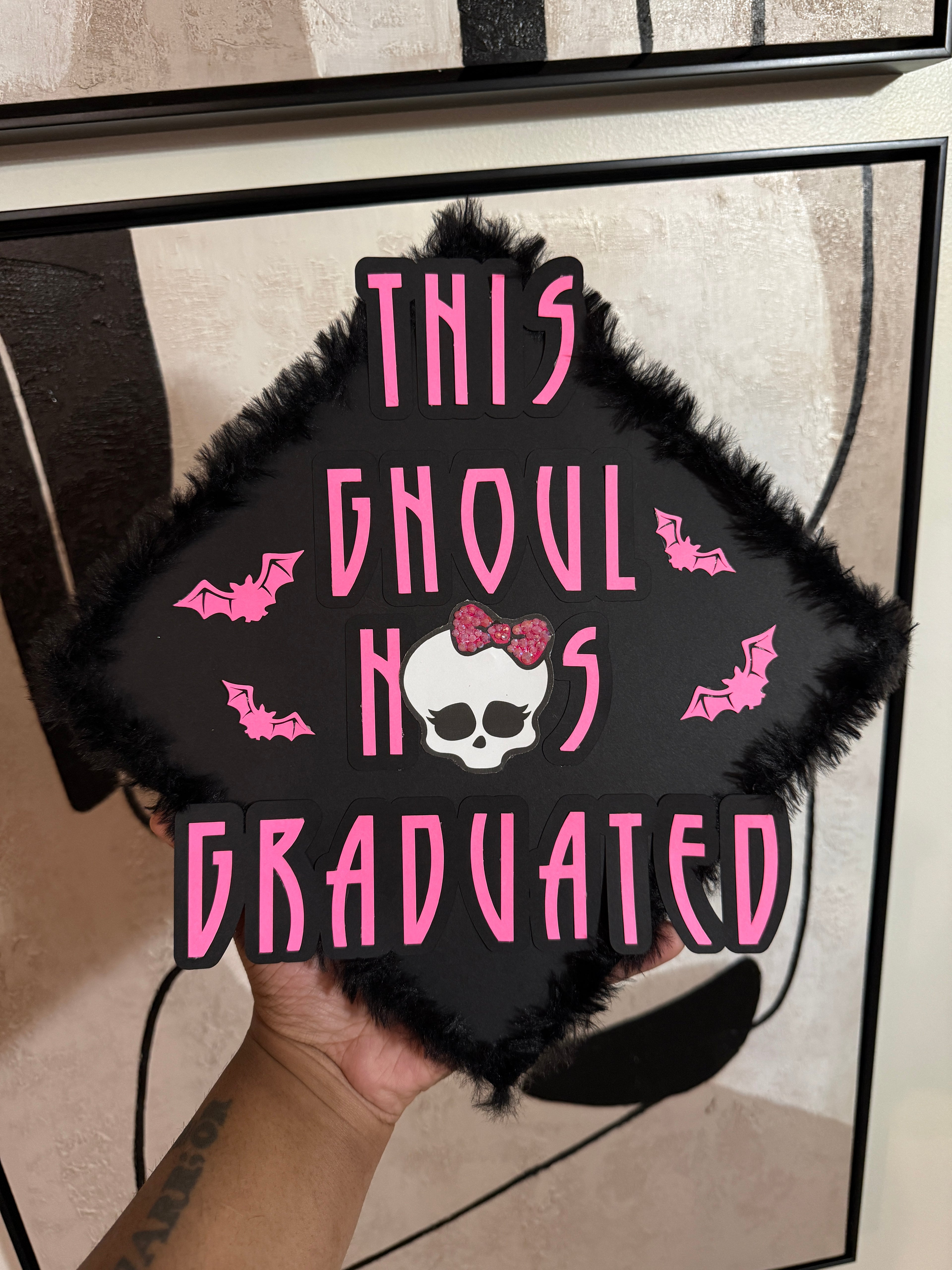 This Ghoul Has Graduated Cap Topper